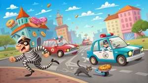 Funny-Police-Chase